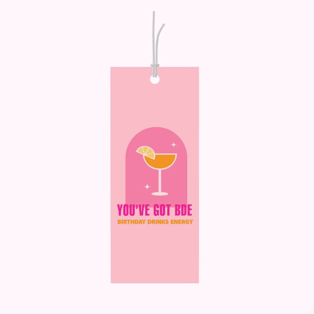 Bad on Paper Gift Tag - You've Got BDE Gift Tag Bad on Paper