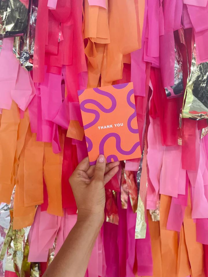 Bad on Paper Greeting Card - Thank you Greeting Card Bad on Paper