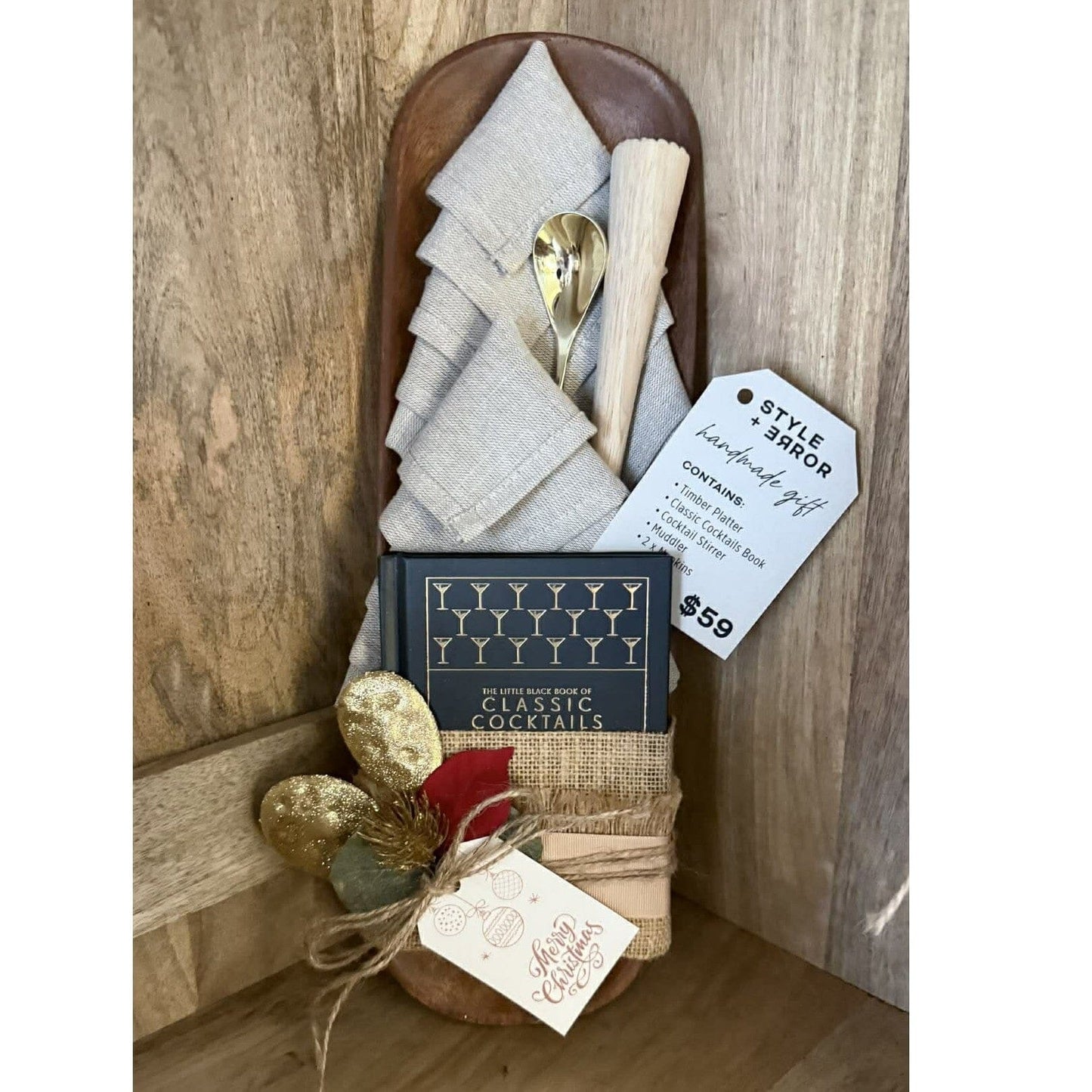 Classic Cocktails Gift Bundle Gift Pack Style + Error