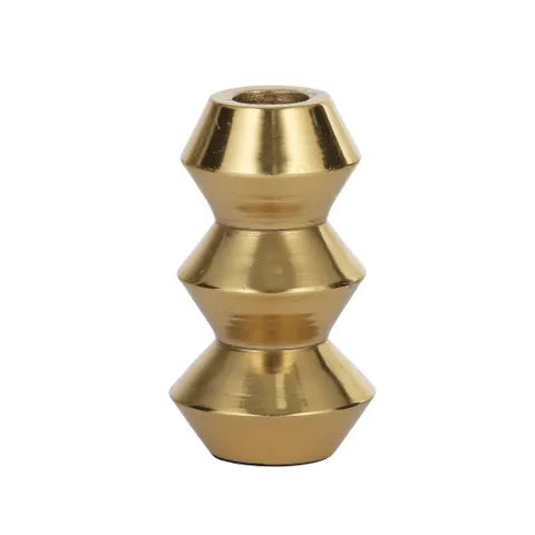 Florence Metal Candle Holder (6 x 11cm) - Gold Candle Holder Coast to Coast