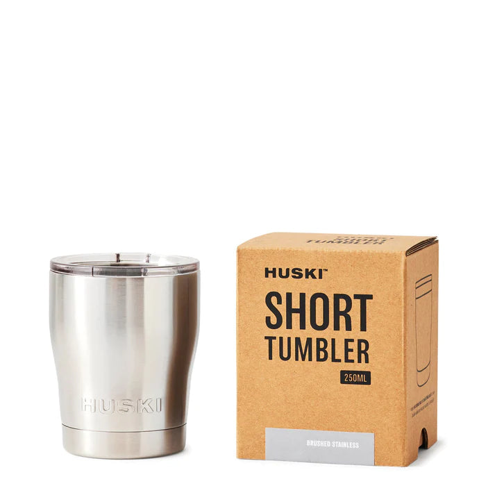 Huski short tumbler, Brushed stainless Style and Error