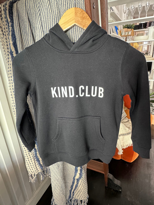 Kind.Club.kids hoodie - Navy Blue Style and Error