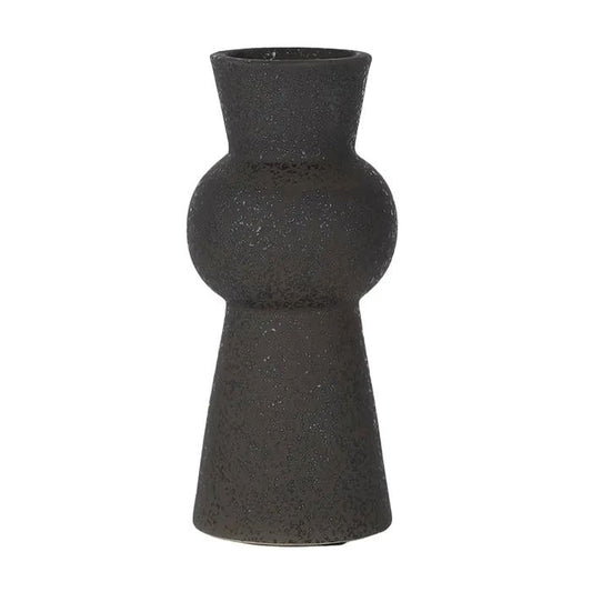 Shere Ceramic Vase - Black Vase Coast to Coast 