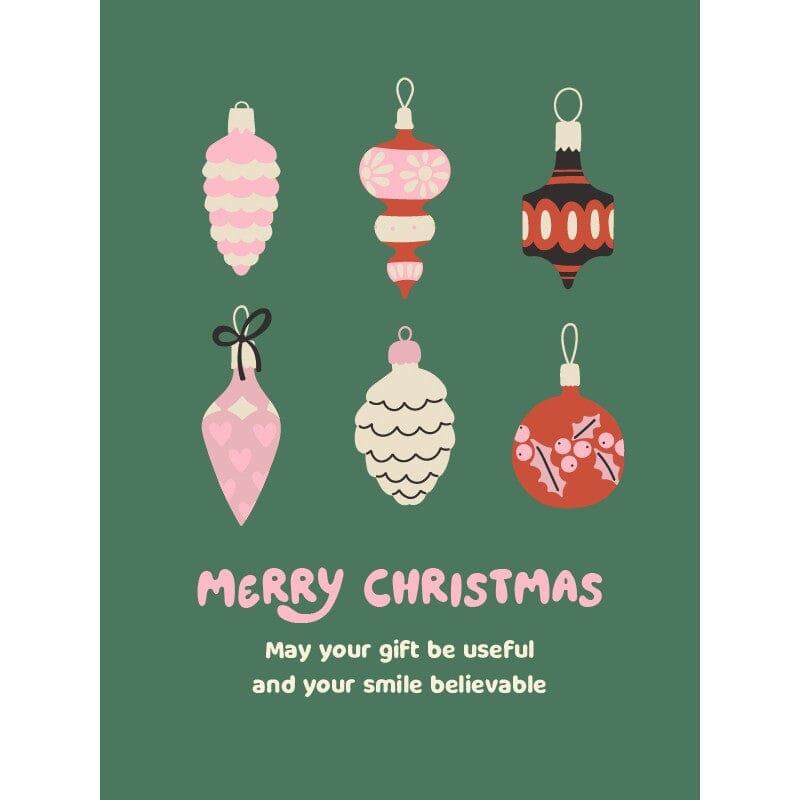Style + Error Christmas Card - May Your Gift Be Useful Christmas Card Style + Error