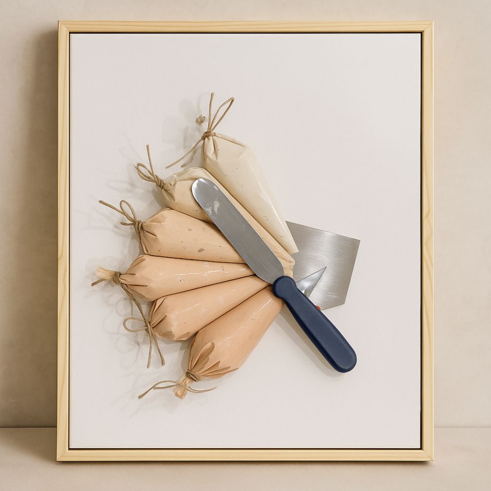 Textured Wall Art - DIY Kit Style and Error