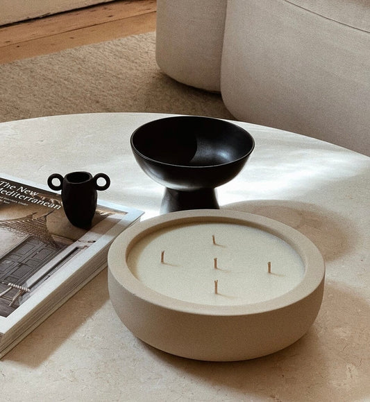 The Paloma Candle Bowl by The Oddative Candle Bowl The Oddative