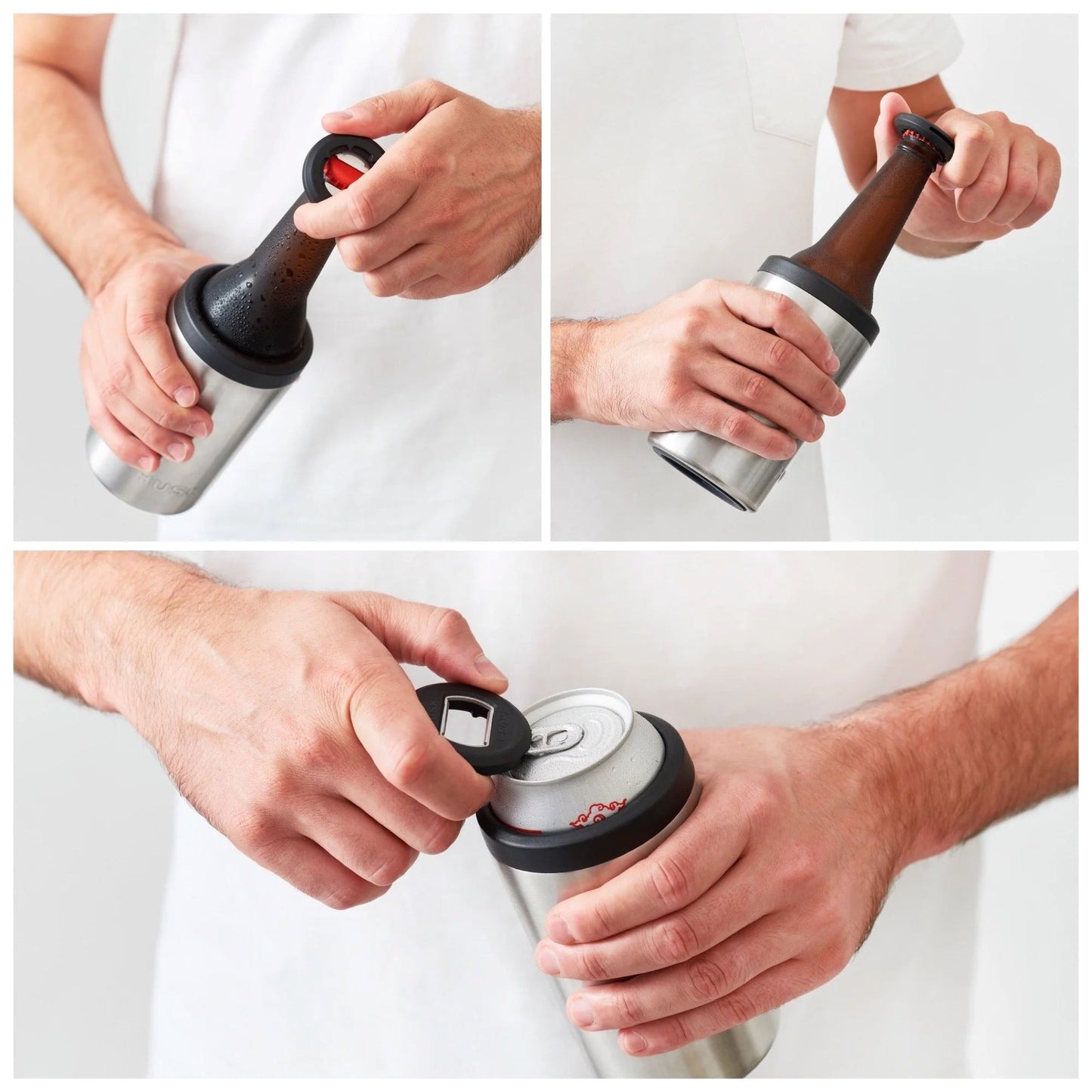Huski Beer Cooler 2.0 - Black Beer Cooler Huski