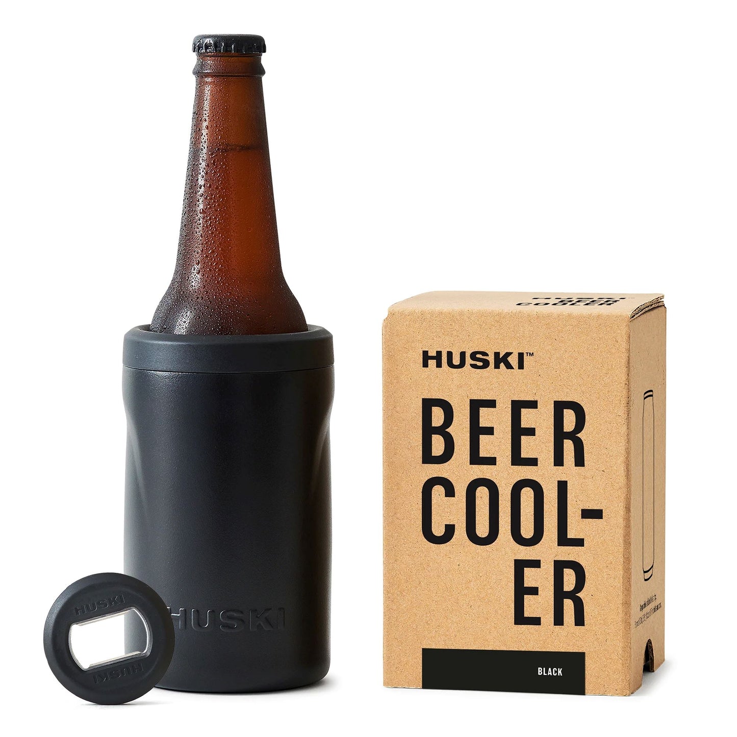 Huski Beer Cooler 2.0 - Black Beer Cooler Huski