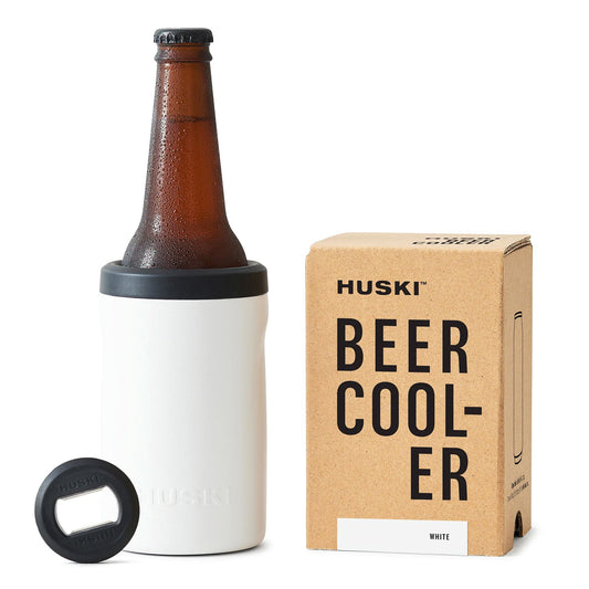 Huski Beer Cooler 2.0 - White Beer Cooler Huski 