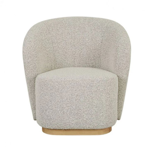 Juno Billie Occasional Chair - Grey Speckle Boucle All Products vendor-unknown 