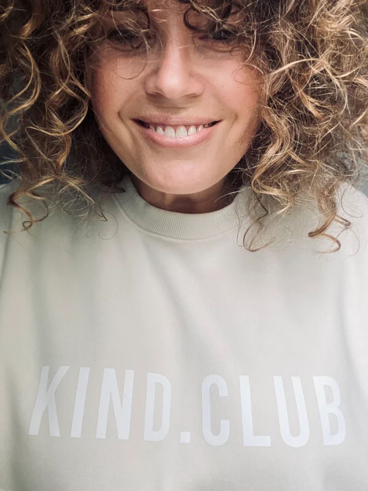 Kind.Club Cozy Crew - Ecru Crew Sweater Kind.Club