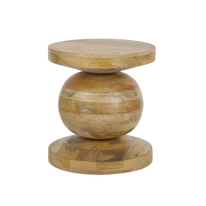 Lisbon Wood Table/Stool - Natural Side Table Coast to Coast