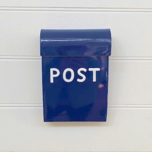 Medium Post Box - Navy All Products vendor-unknown 