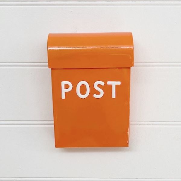 Medium Post Box - Orange All Products vendor-unknown 