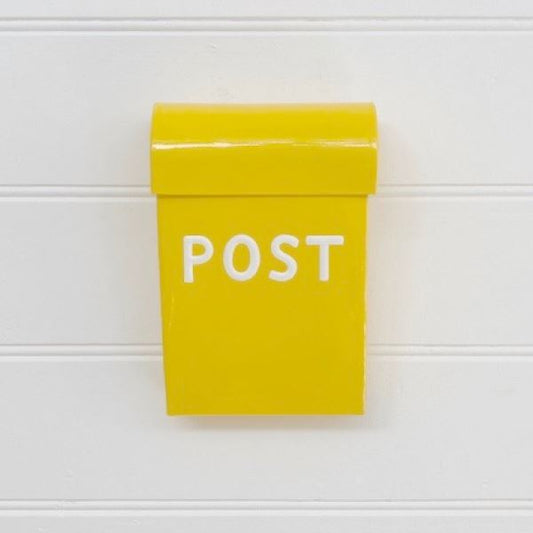 Medium Post Box - Yellow All Products vendor-unknown 