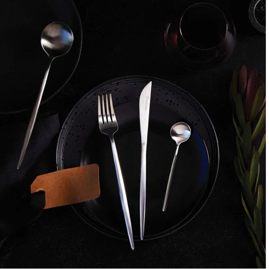 Stanley Rogers Stainless Steel Cutlery Set - Brushed Satin Style and Error 