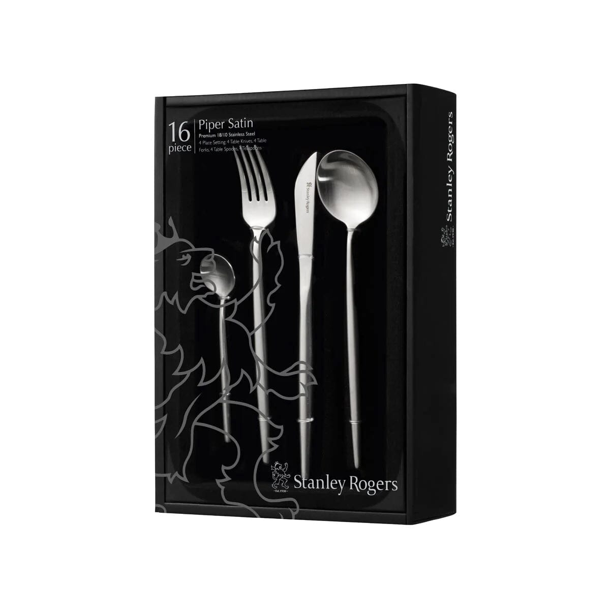 Stanley Rogers Stainless Steel Cutlery Set - Brushed Satin Style and Error 