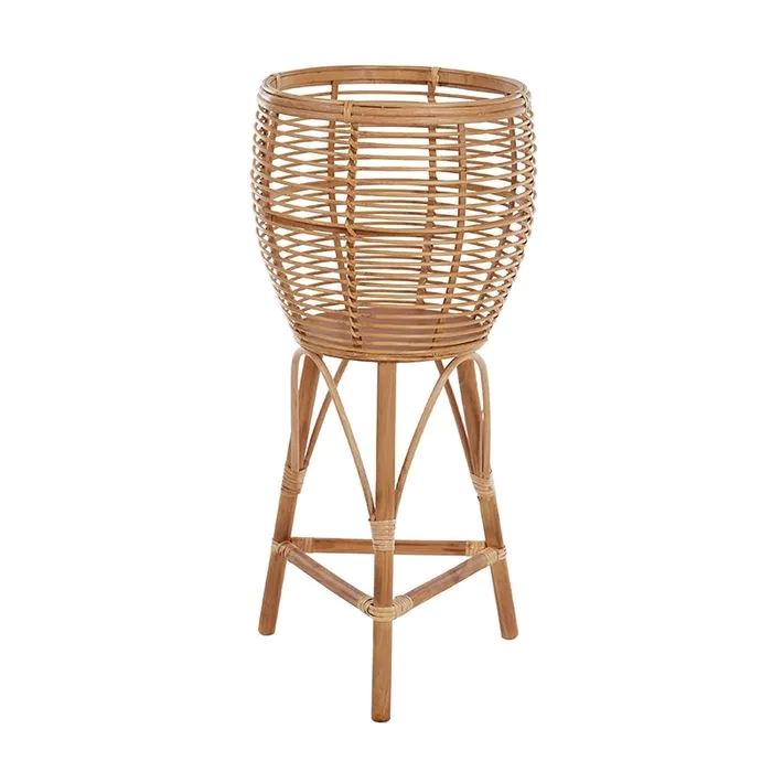 Amiri Rattan Planter Stand (Local Pickup Only) Lamp Style and Error 