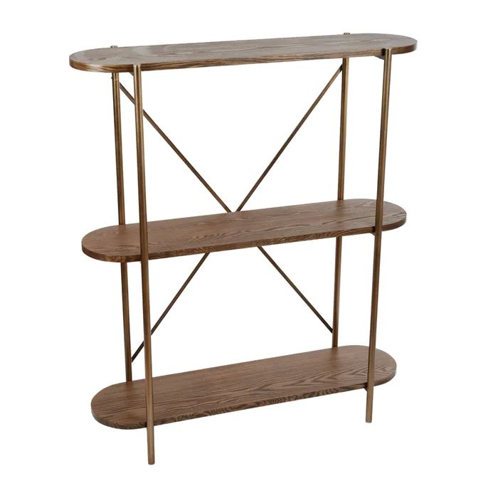 Ang Wood/Metal Shelves - Gold (Local Pickup Only) Shelves Style and Error 