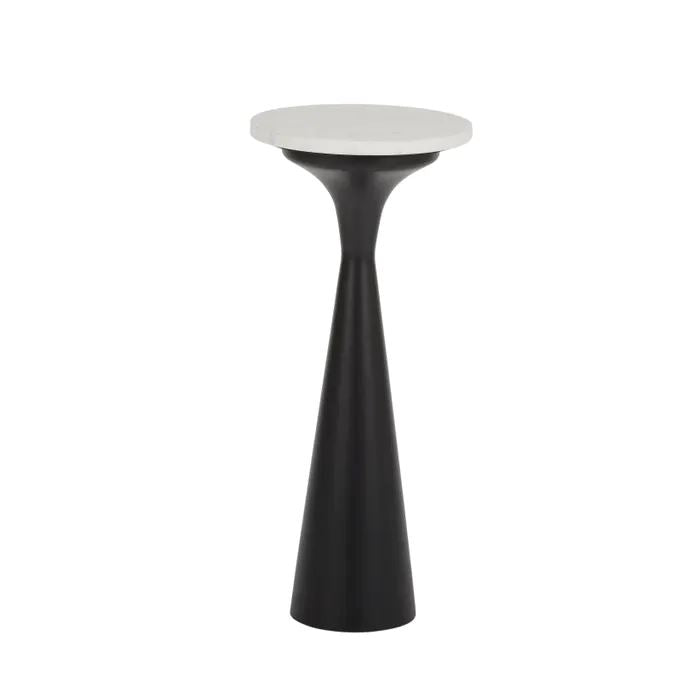 Aperitivo Marble Table - White/Black (Local Pickup Only) Side Table Coast to Coast 