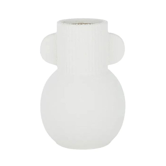 Artemis Ceramic Vase - White Vase Coast to Coast 