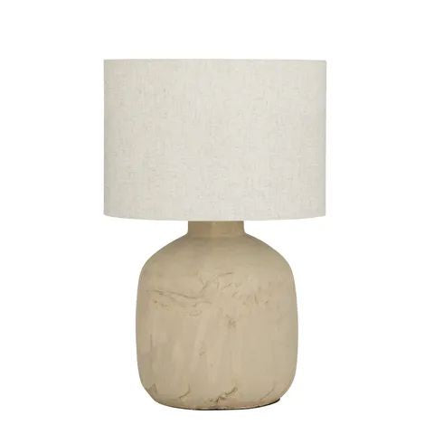 Bexley Ceramic Table Lamp - Taupe Lamp Coast to Coast 