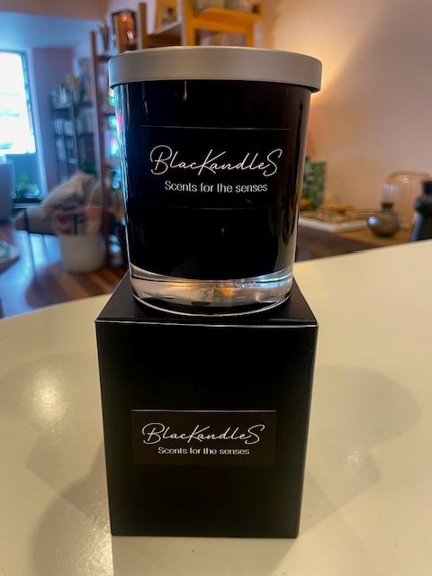 BlacKandleS Dreamy Vanilla Caramel Candle - Large Candle Blackandles 