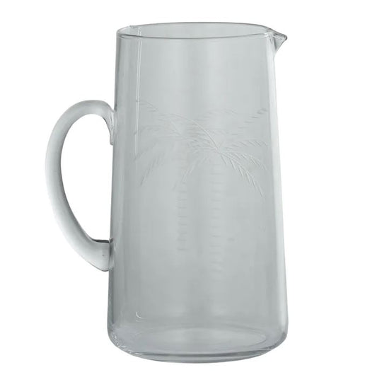 Coco Glass Jug - Clear Jug Coast to Coast 