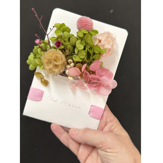 Floral Keepsake Card - Standard Design Style and Error 