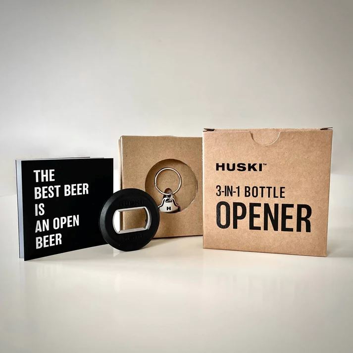 Huski 3-in-1 bottle opener keyring Style and Error 
