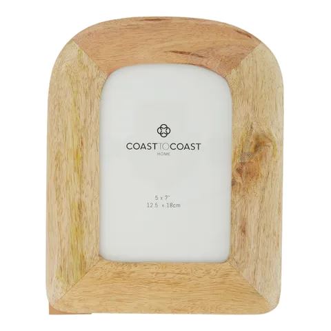 Kylei 5 x 7" Wood Photo Frame - Natural (Copy) Photo Frame Coast to Coast 
