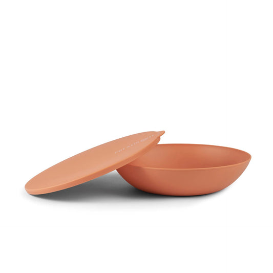 Serving Platter with a Lid (The Round Small) - Papaya Serving Platter Put A Lid On It 