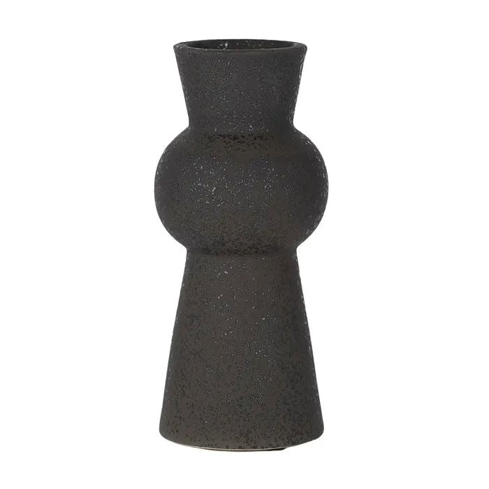 Shere Ceramic Vase - Black Vase Coast to Coast 