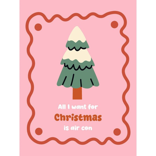 Style + Error Christmas Card - All I Want For Christmas Christmas Card Style + Error 