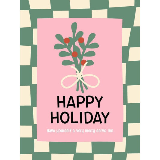 Style + Error Christmas Card - Happy Holiday Christmas Card Style + Error 