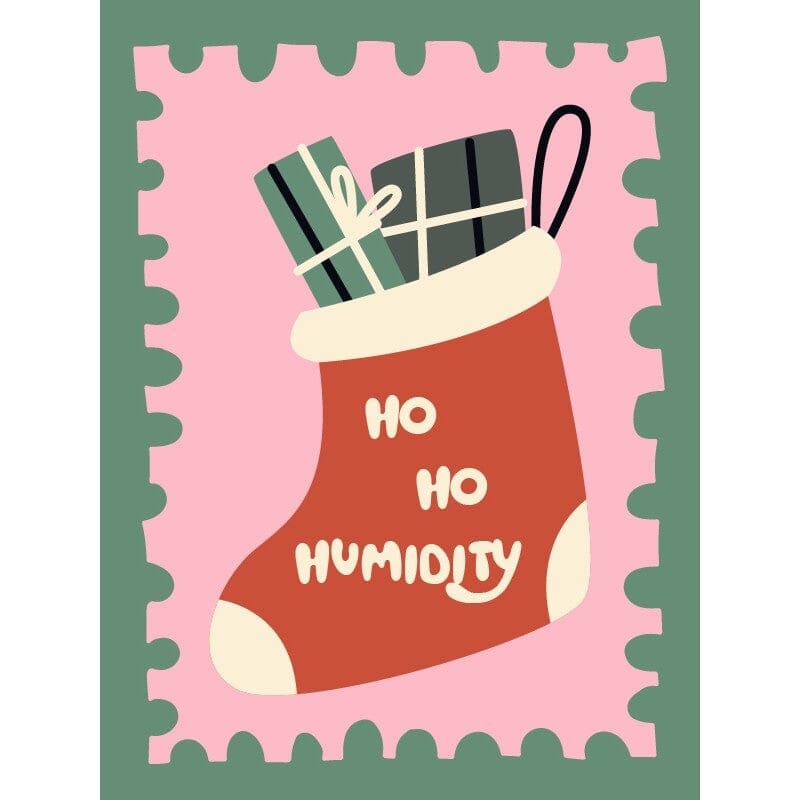 Style + Error Christmas Card - Ho Ho Humidity Christmas Card Style + Error 