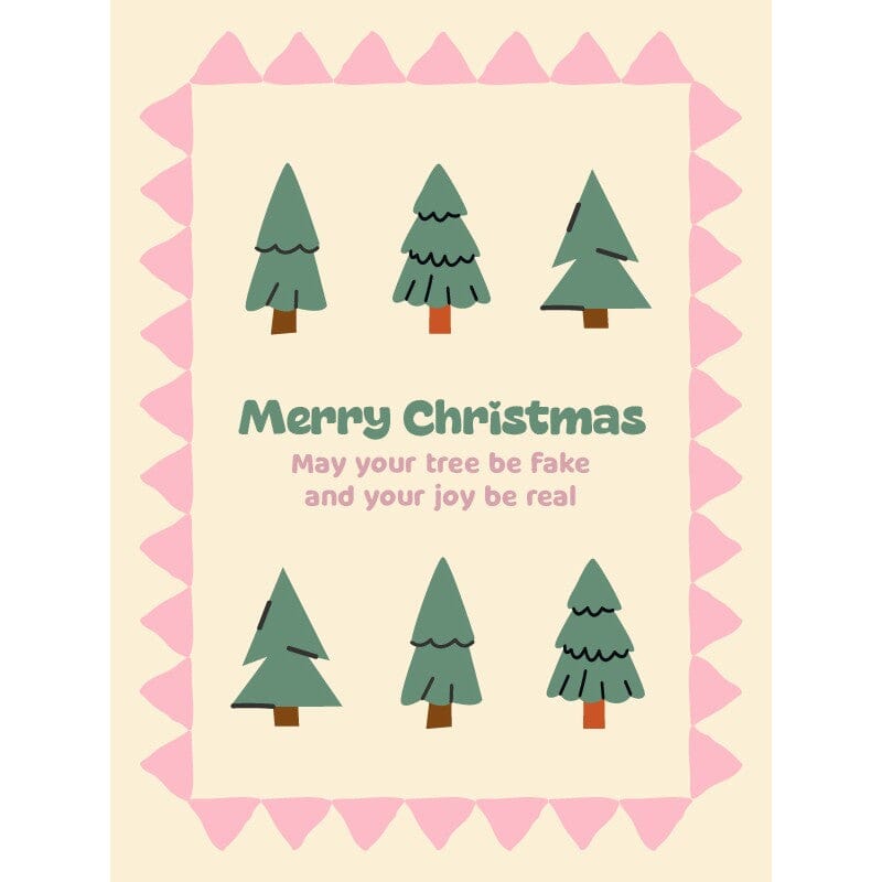 Style + Error Christmas Card - Merry Christmas Christmas Card Style + Error 
