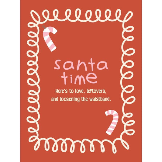 Style + Error Christmas Card - Santa Time Christmas Card Style + Error 