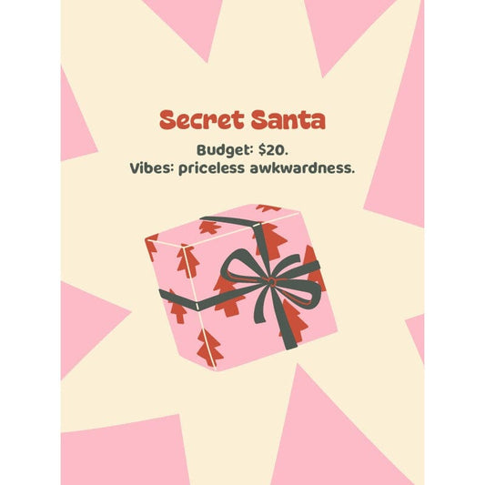 Style + Error Christmas Card - Secret Santa Christmas Card Style + Error 