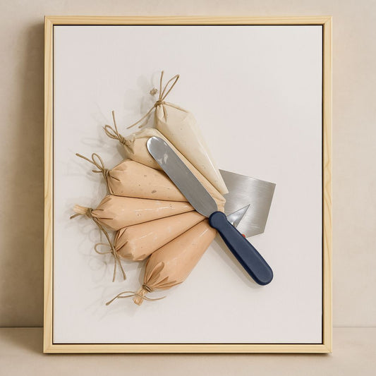 Textured Wall Art - DIY Kit Style and Error 