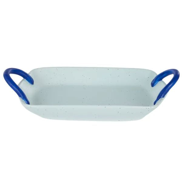 Vida Ceramic Tray - Green/Blue Tray Coast to Coast 
