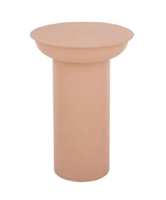 Amir Metal Side Table - Terracotta All Products vendor-unknown 