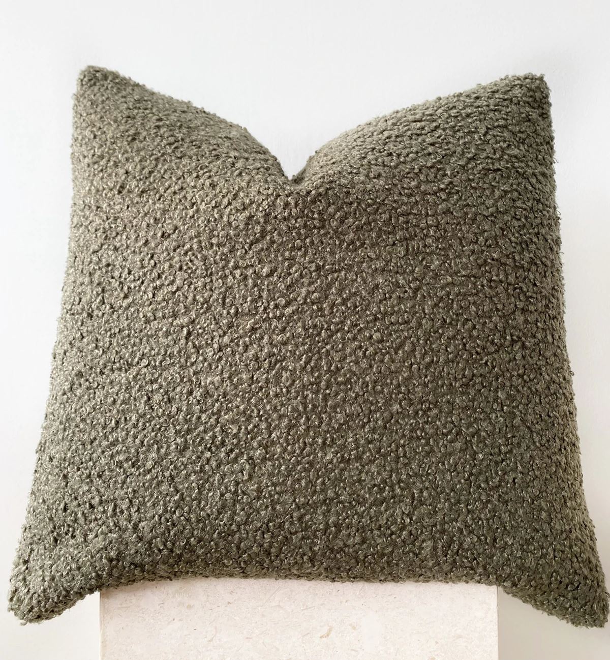 Boucle Cushion - Forest All Products vendor-unknown 