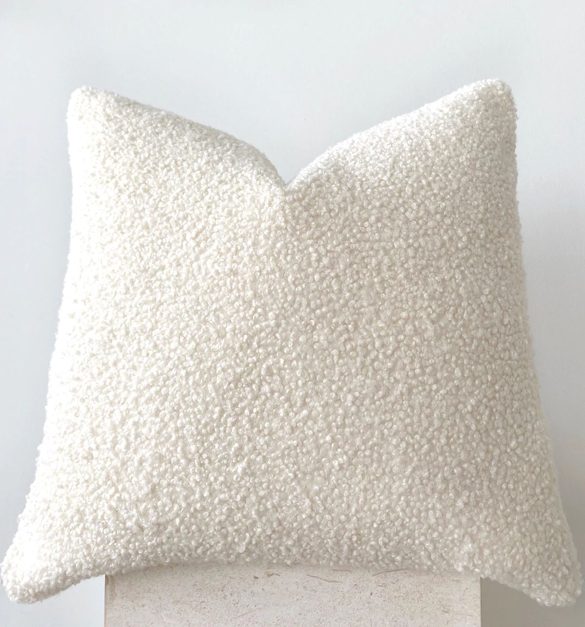 Boucle Cushion - Ivory All Products vendor-unknown 