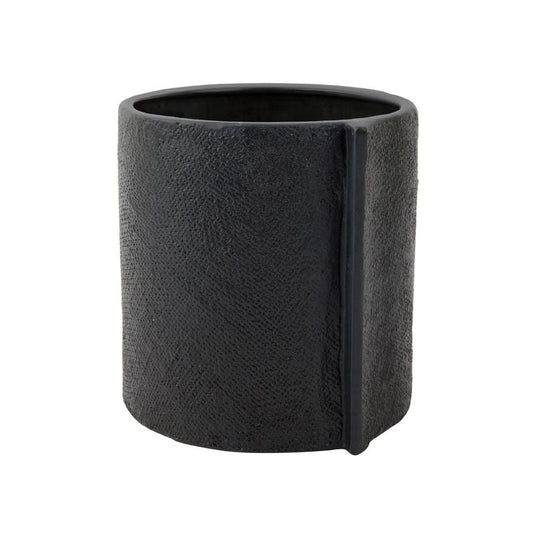 Burlap Pot - Large Black All Products vendor-unknown 