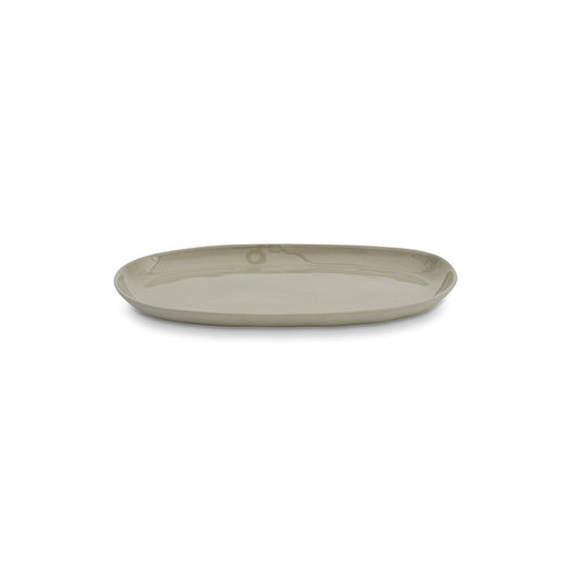 Cloud Oval Plate - Dove Grey (Medium) All Products vendor-unknown 