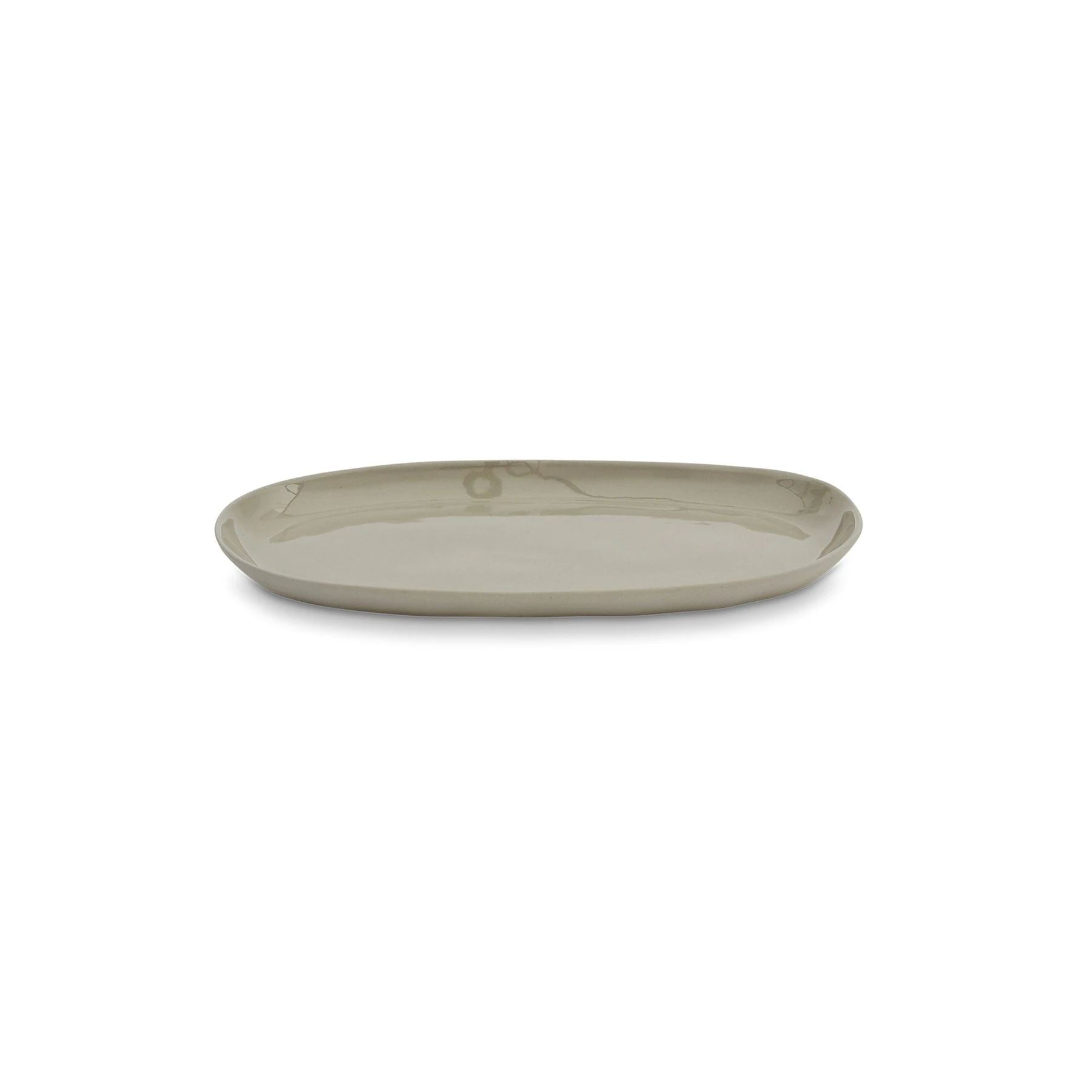 Cloud Oval Plate - Dove Grey (Medium) All Products vendor-unknown 