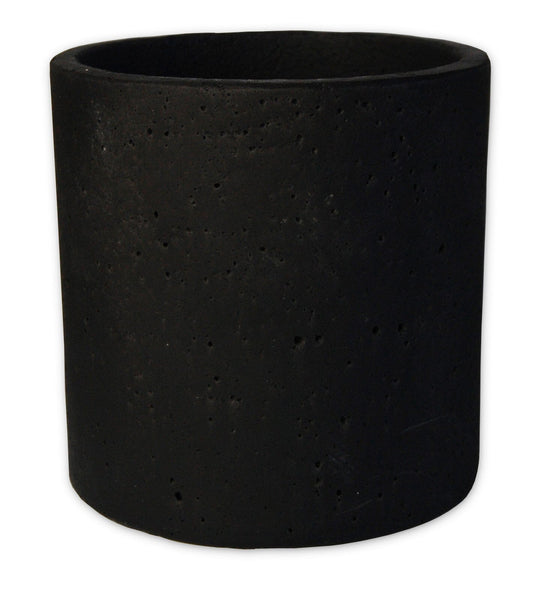 Concrete Pot - Black (Large) All Products vendor-unknown 