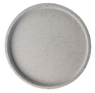 Concrete Round Tray - Natural All Products vendor-unknown 