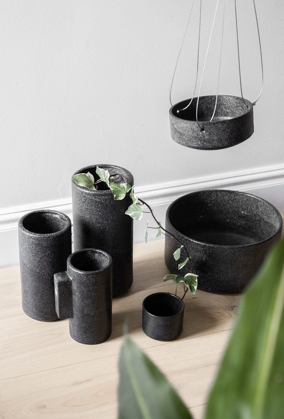 Embers Bowl Planter - Charred (Large) All Products vendor-unknown 